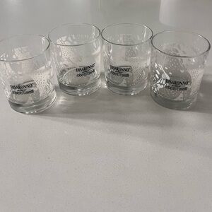 Disaronno Wears Roberto Cavalli On the Rock Glasses Special‎ Edition Set Of 4